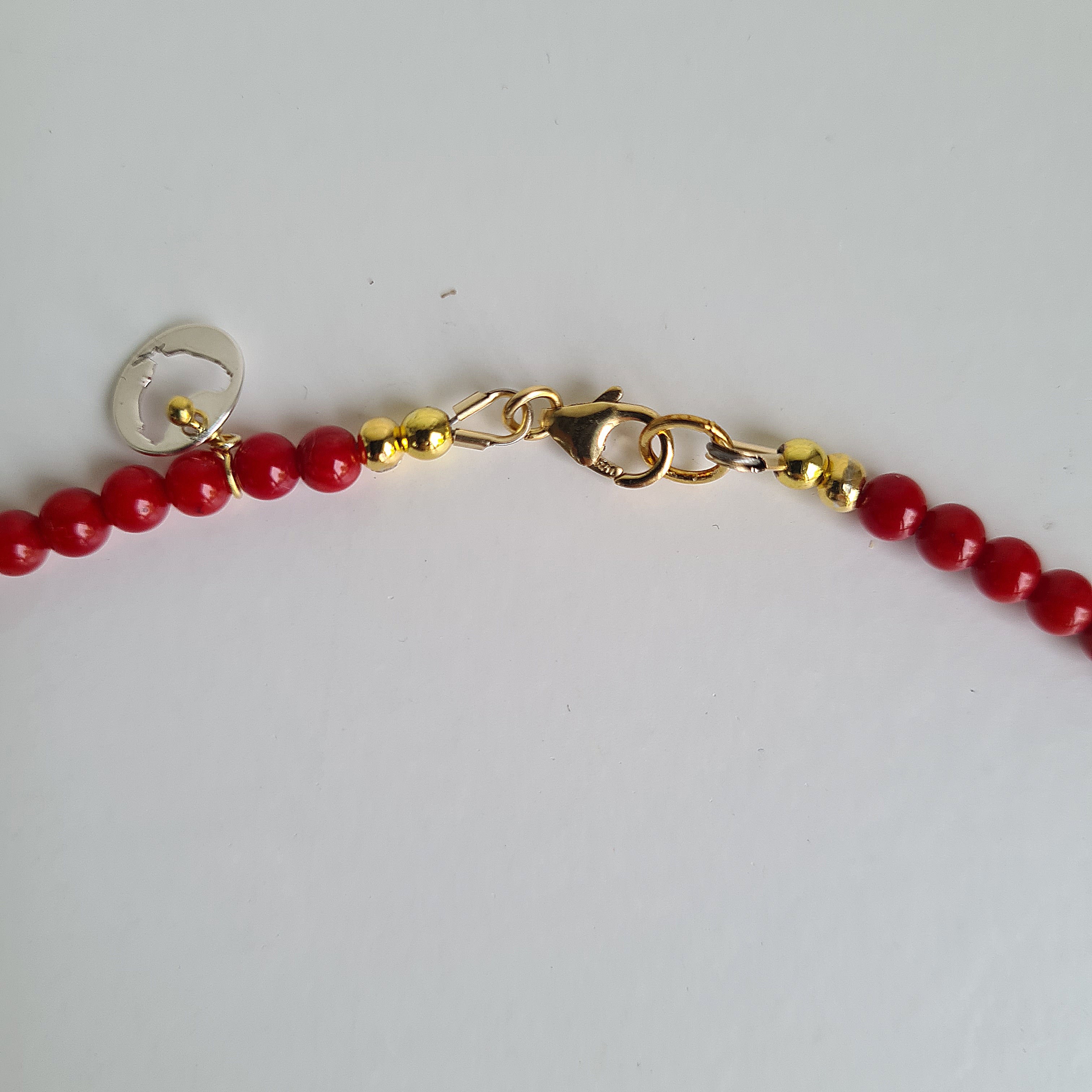 Ketting Heartbeat, parel en koraal