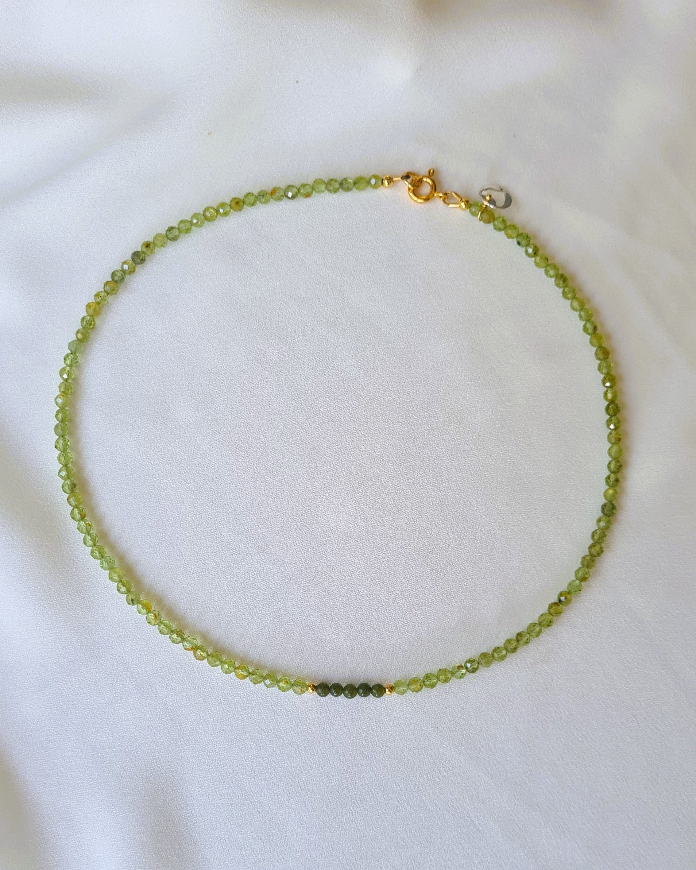 Ketting Your Own Way, groene peridoot