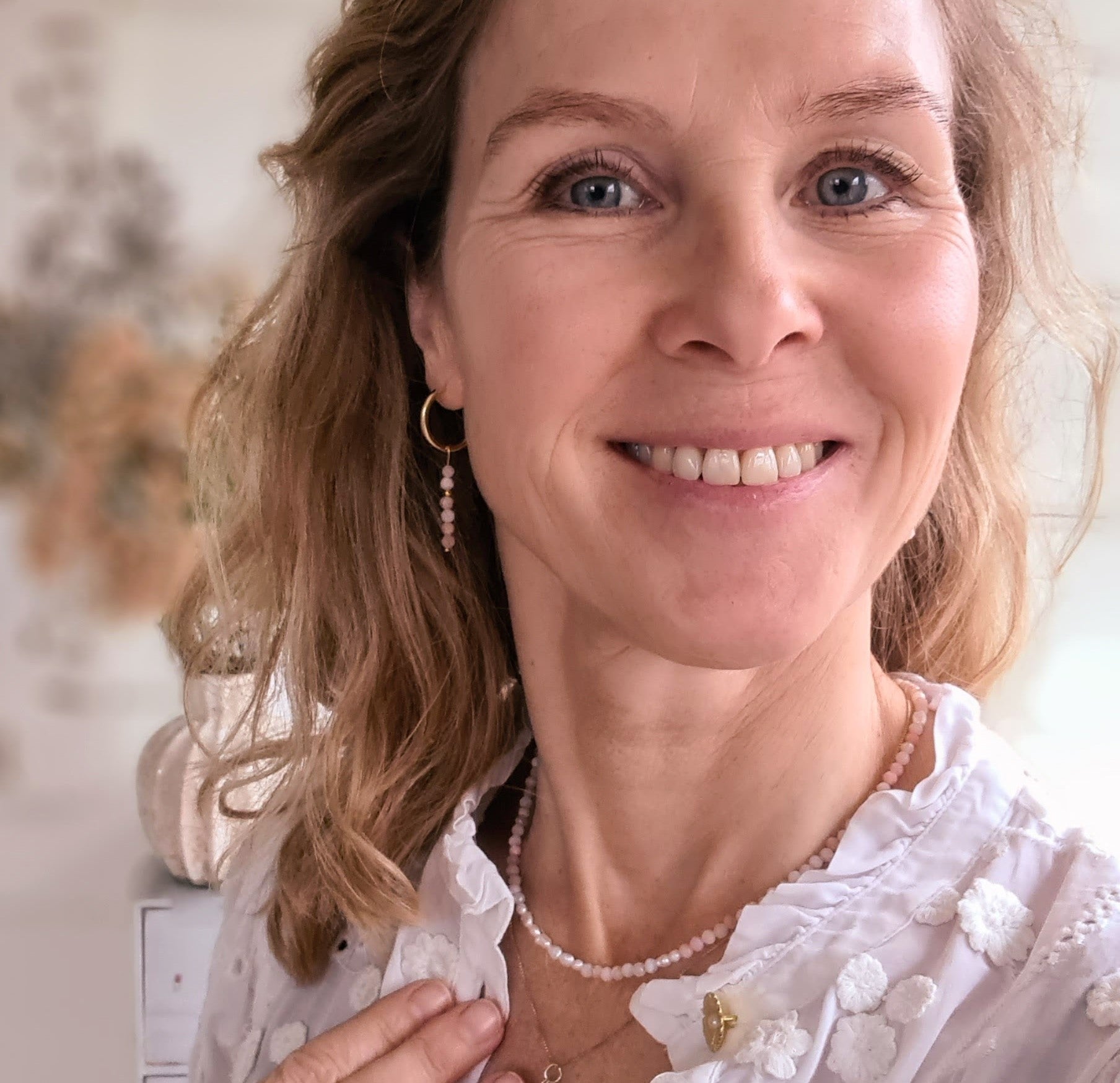 Ketting Soft Energy, opaal, parels