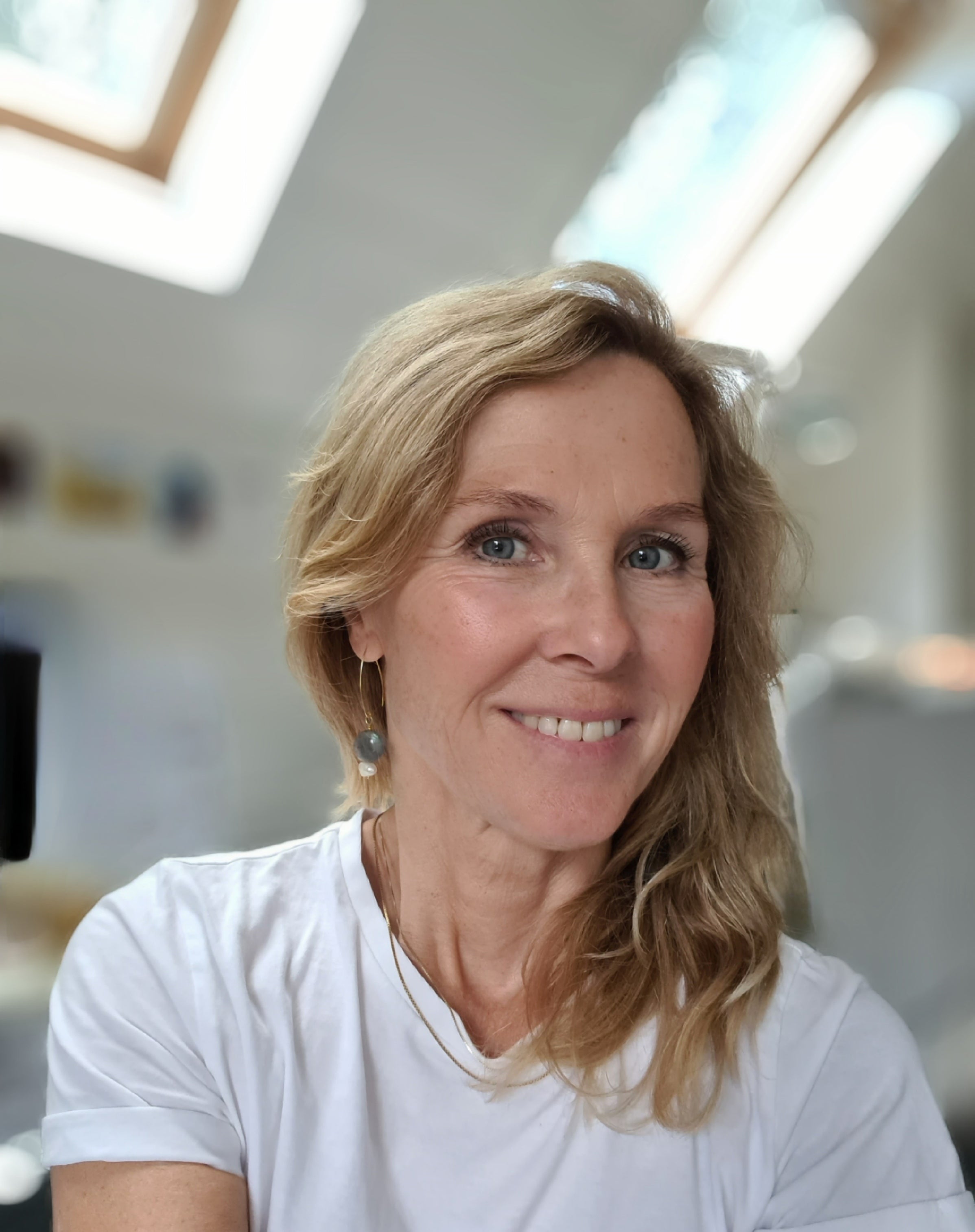 Oorbellen Ma Cherie, labradoriet, parel