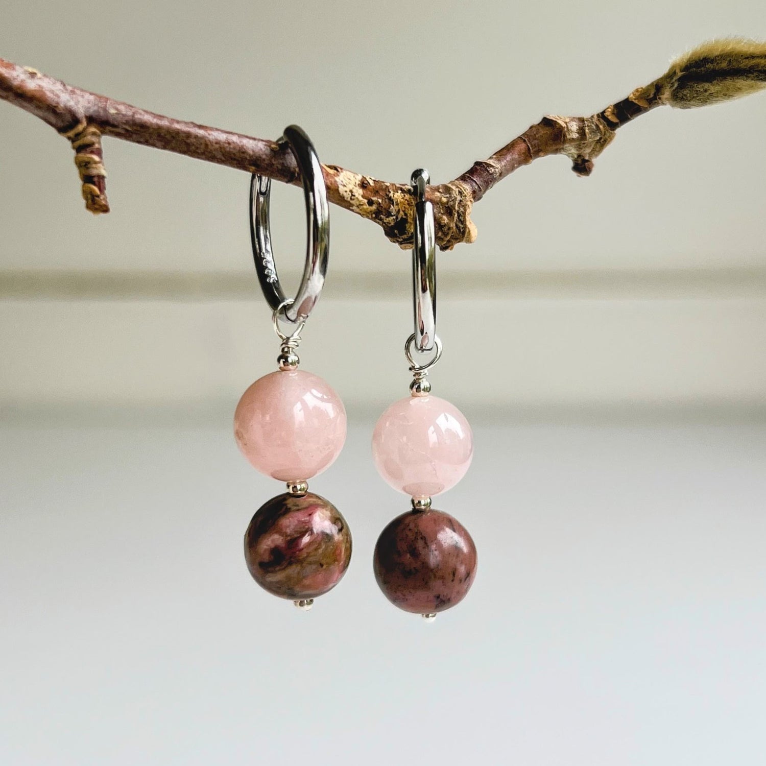 1 Bedel Pink Blush, rozekwarts, rhodoniet