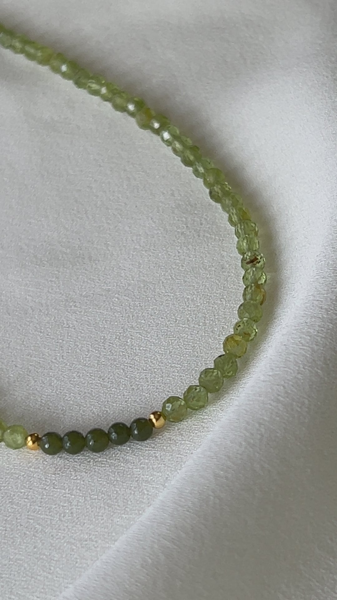 Ketting Your Own Way, groene peridoot