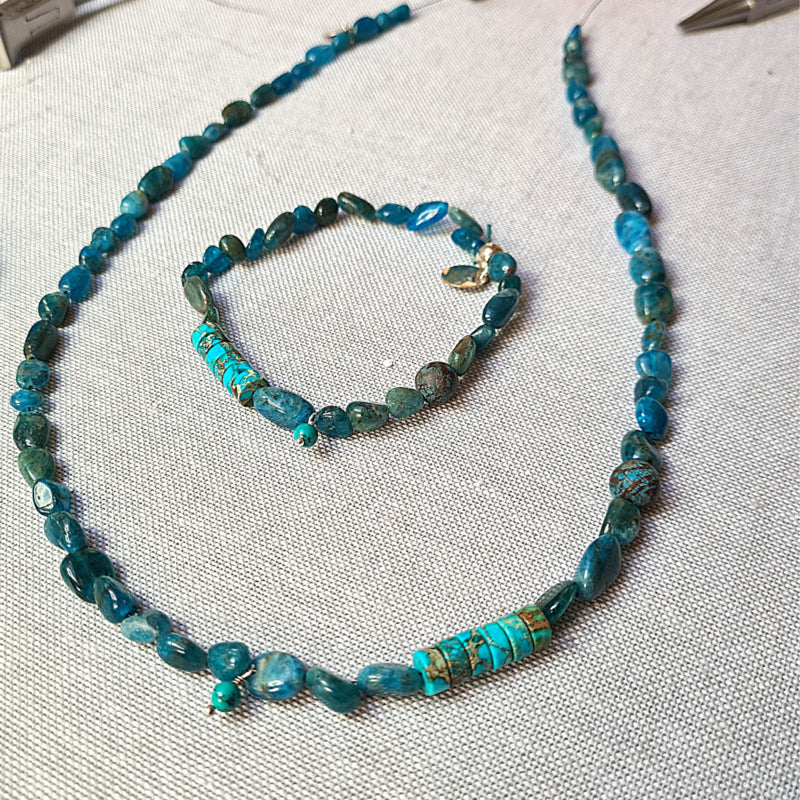Ketting Clear Ocean, apatiet en magnesiet
