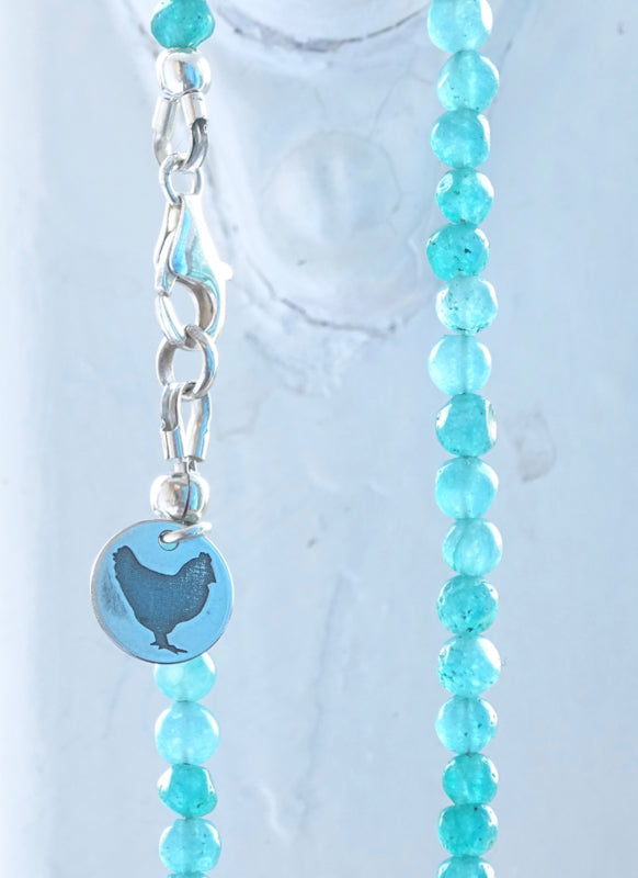 Ketting Ocean, jade en agaat