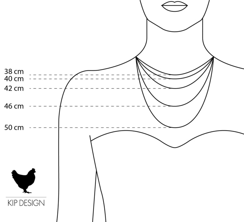 Ketting Purple Love, amethist, labradoriet