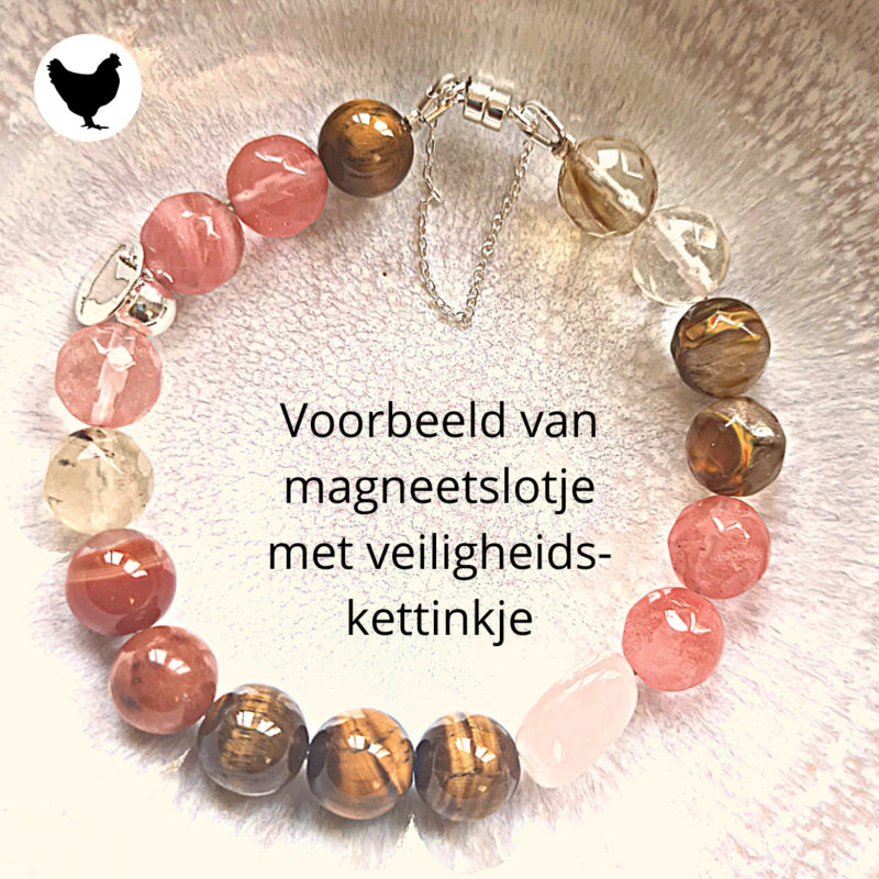 Armband Hidden Spirit, maansteen, India agaat