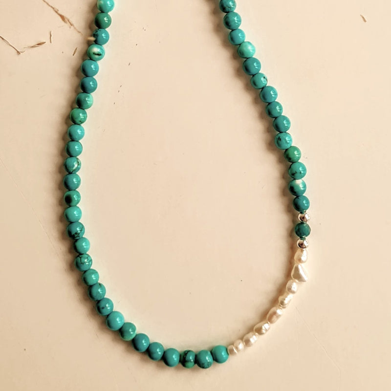 Ketting White Awake, magnesiet en parel