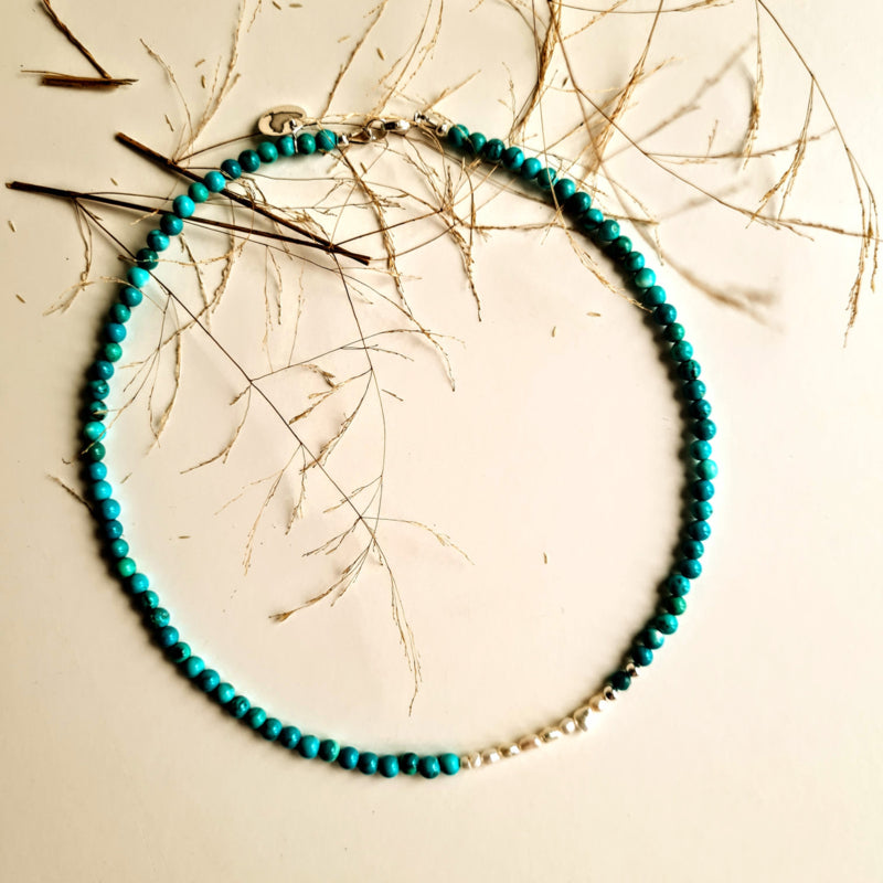 Ketting White Awake, magnesiet en parel