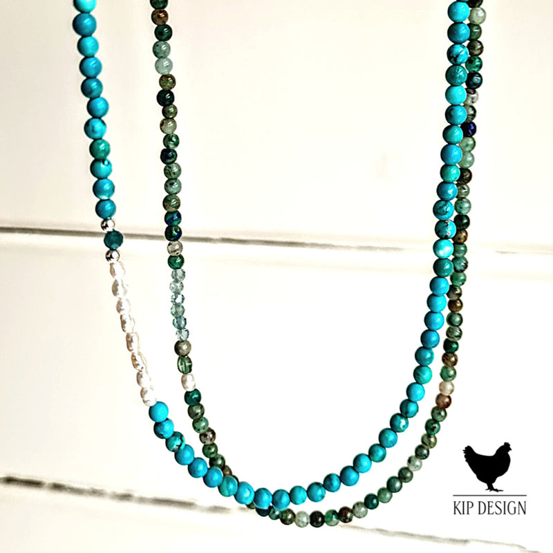 Ketting White Awake, magnesiet en parel