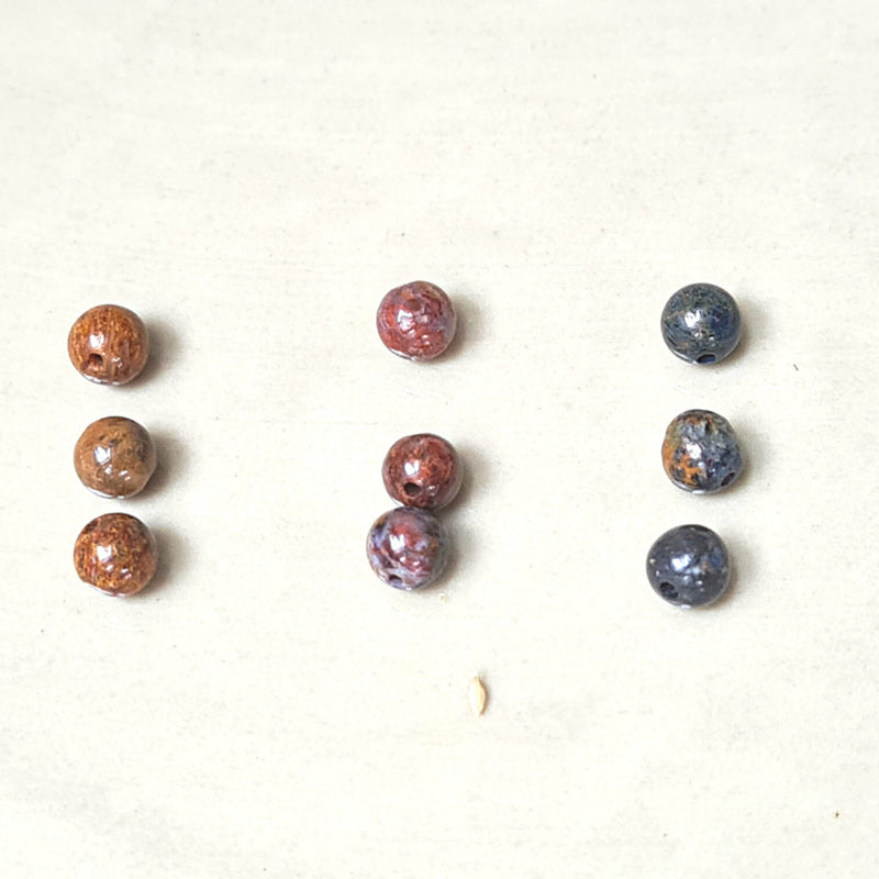 Ketting Soft Rocks, pietersiet, onyx en labradoriet