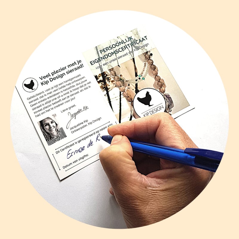 Armband Be Yourself, aqua chalcecoon, carneool