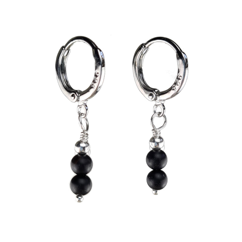 1 Oorbel One Love, onyx