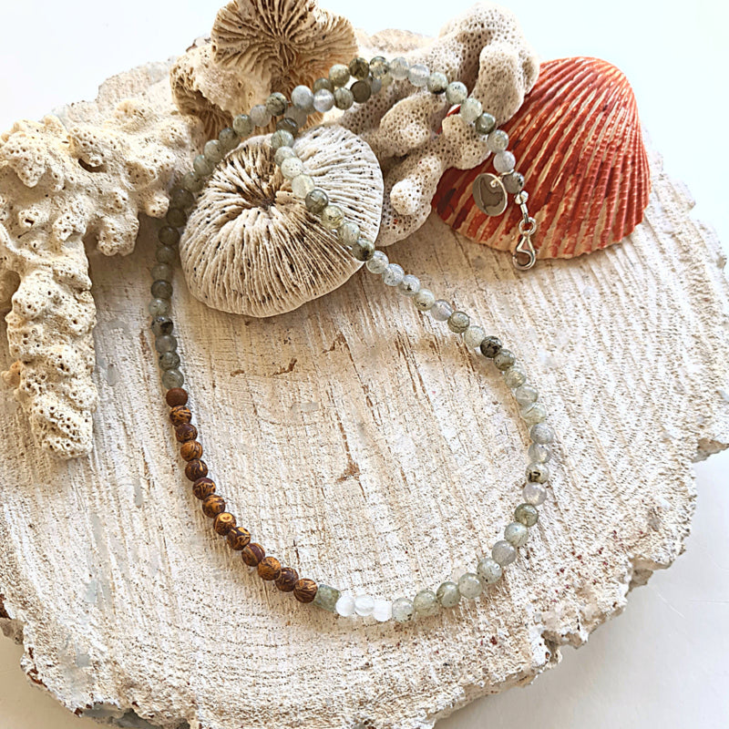Ketting Trust, labradoriet en picturel jaspis