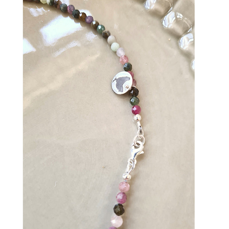 Ketting Leah, toermalijn en citrien