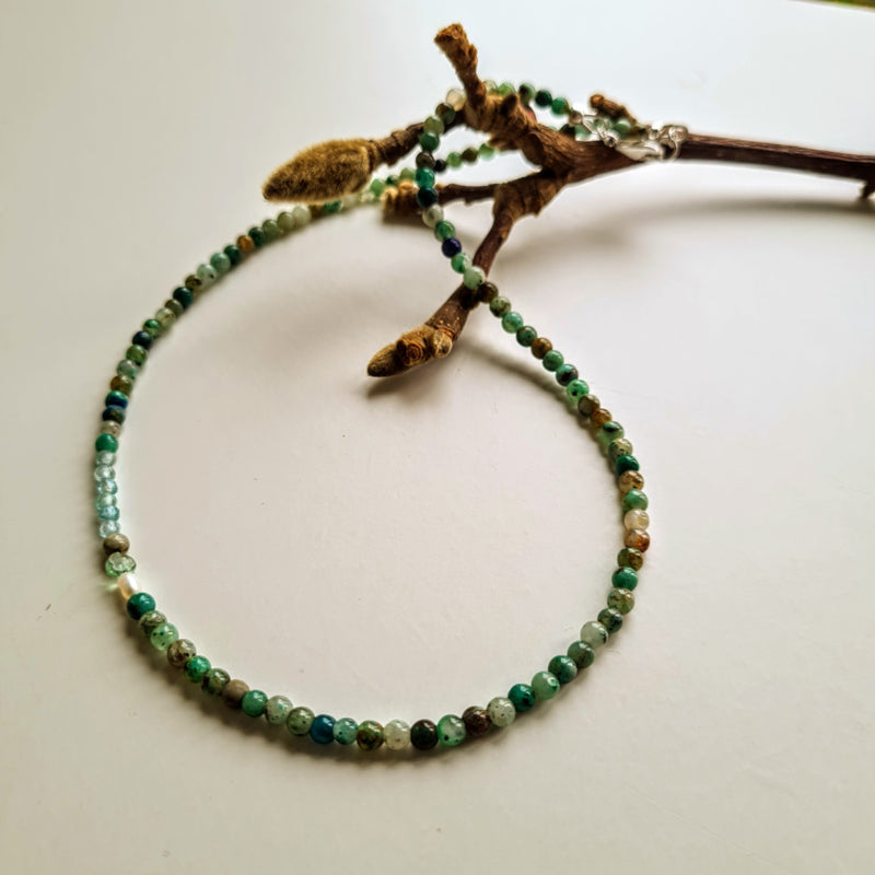 Ketting Green Balance, chrysocolla