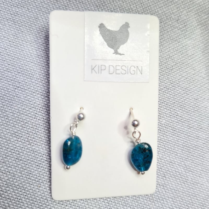 Oorbellen Blue Delight, apatiet