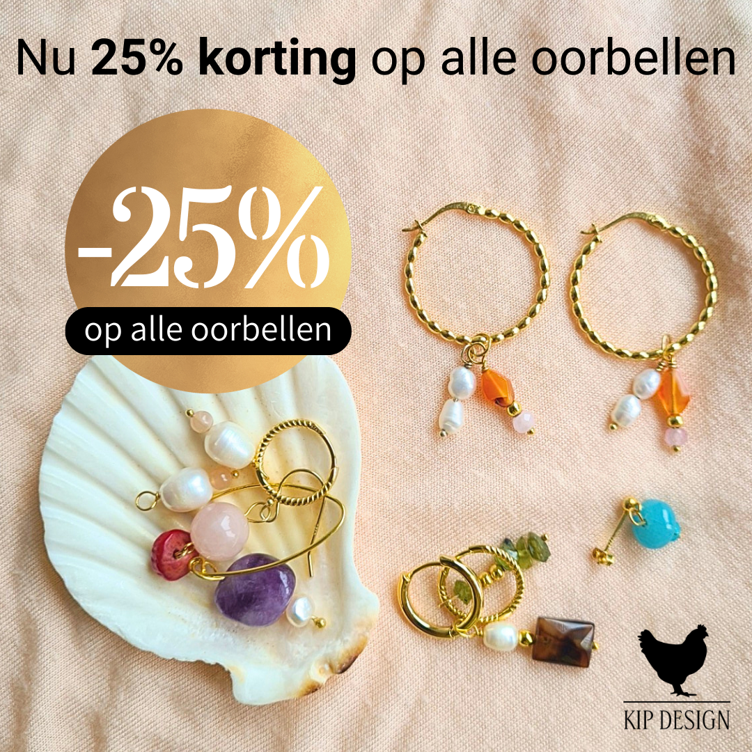 25% Oorbellen Korting