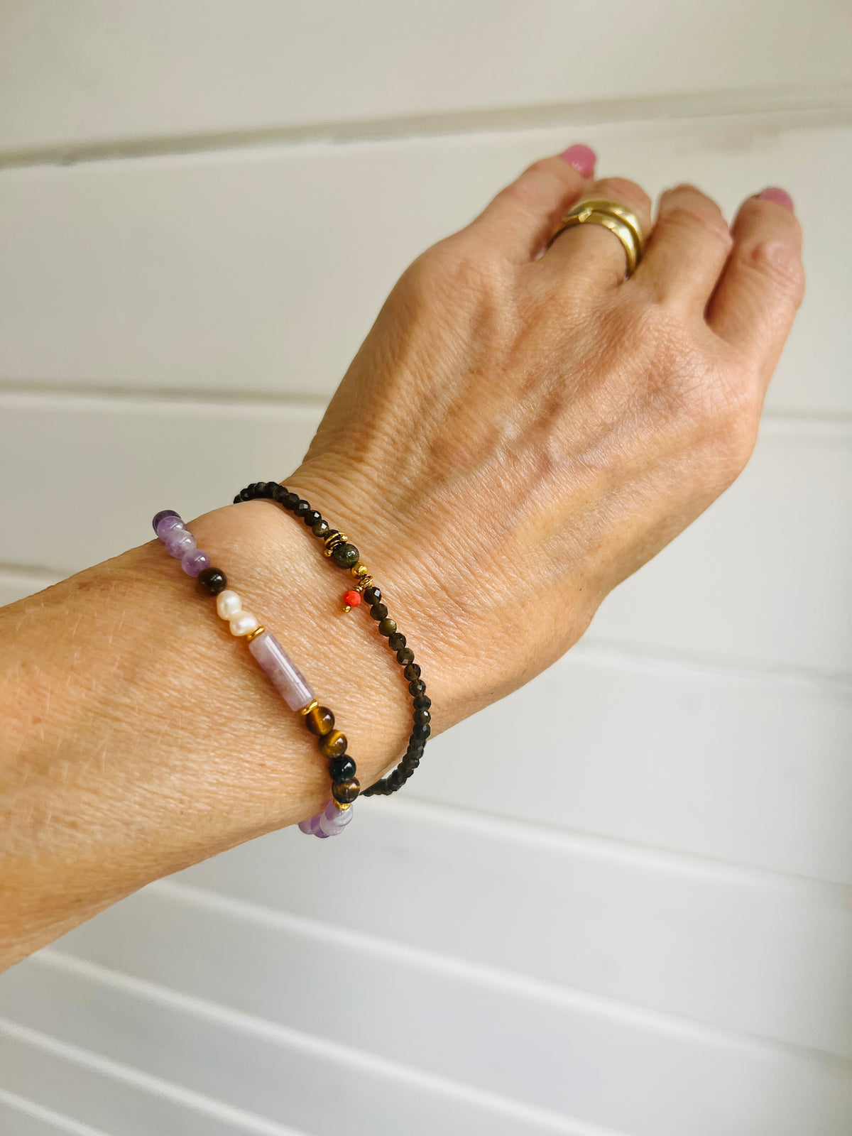 Jacky Moments: My friend, lila amethist, tijgeroog