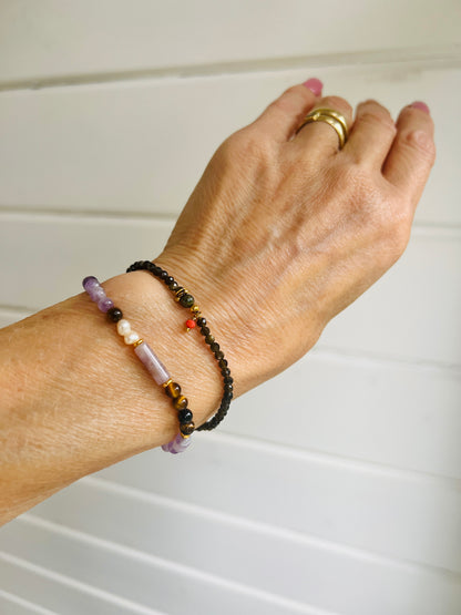 Jacky Moments: My friend, lila amethist, tijgeroog