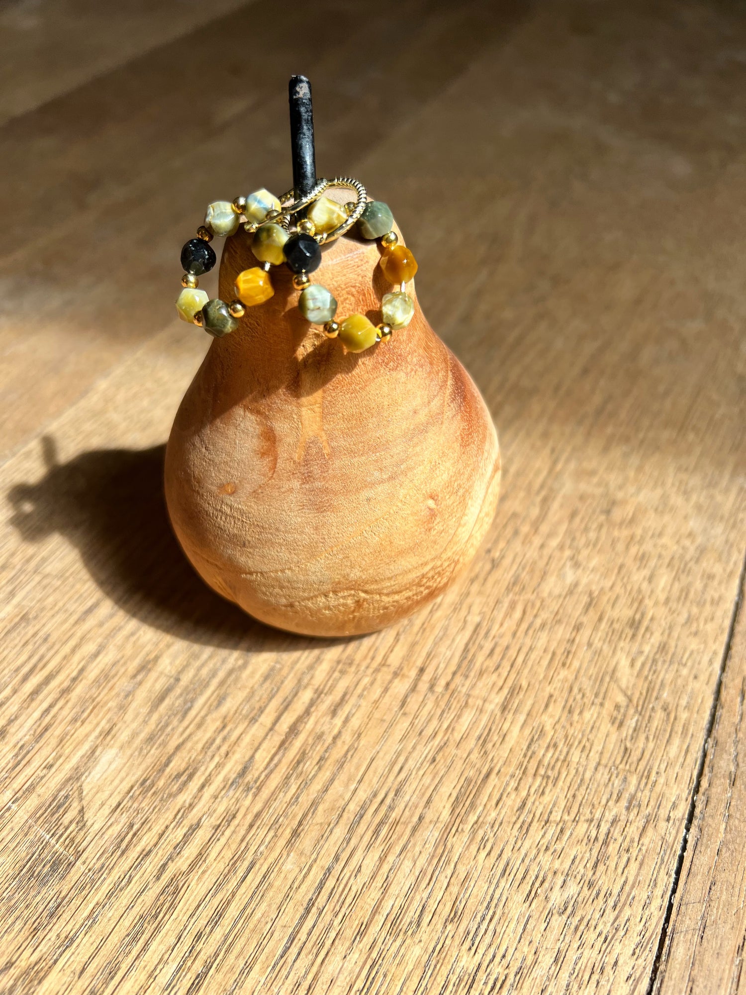 Oorbellen Pure Joy, tijgeroog
