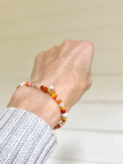 Jacky Moments: Adventure, koraal, parel, rozekwarts