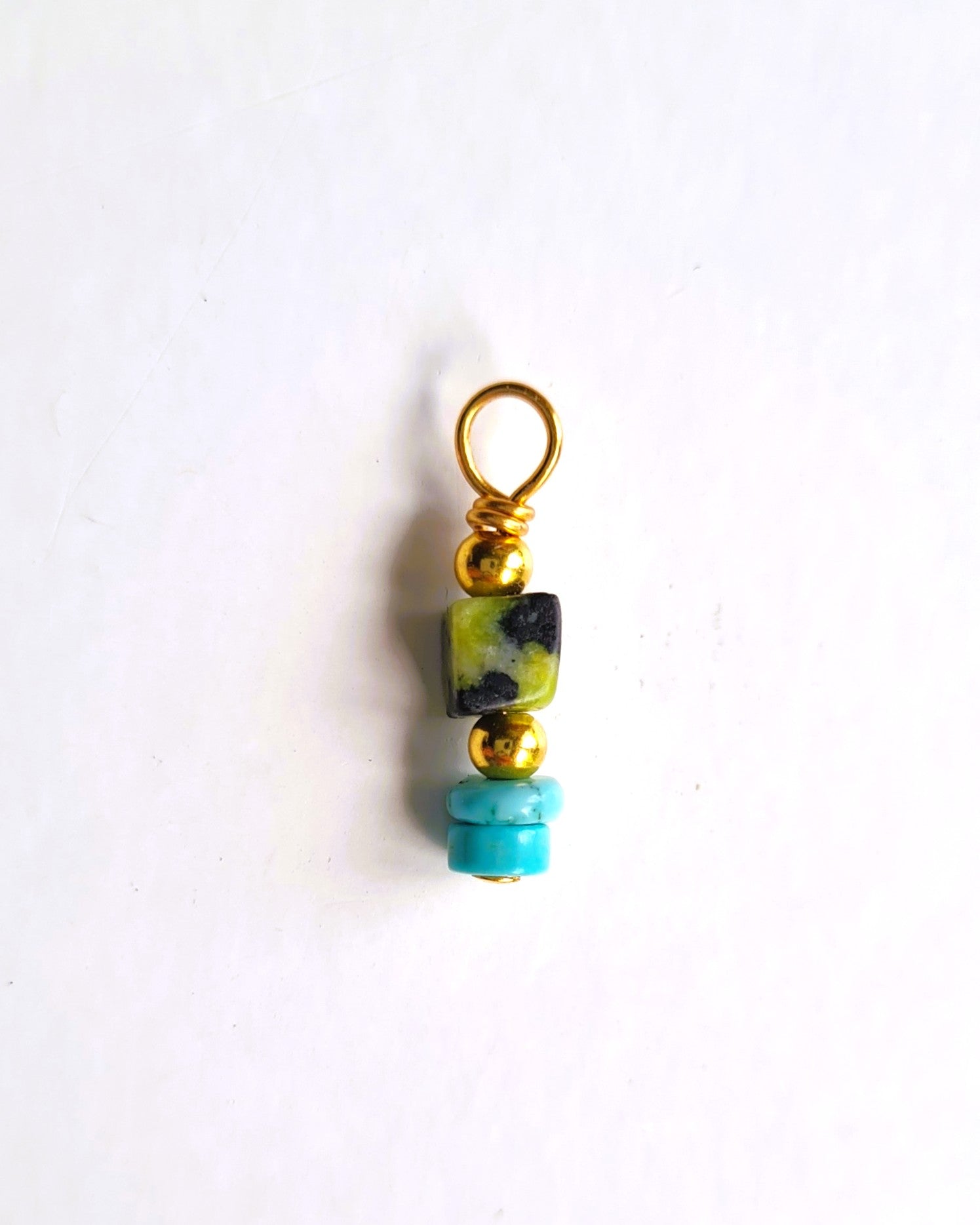 1 Bedel Chance, groene jade, turquoise