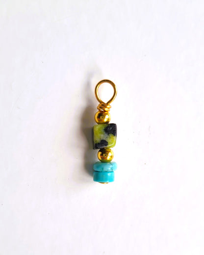 1 Bedel Chance, groene jade, turquoise