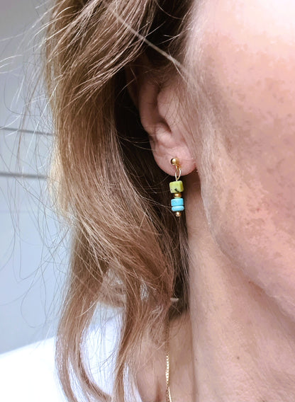 1 Bedel Chance, groene jade, turquoise