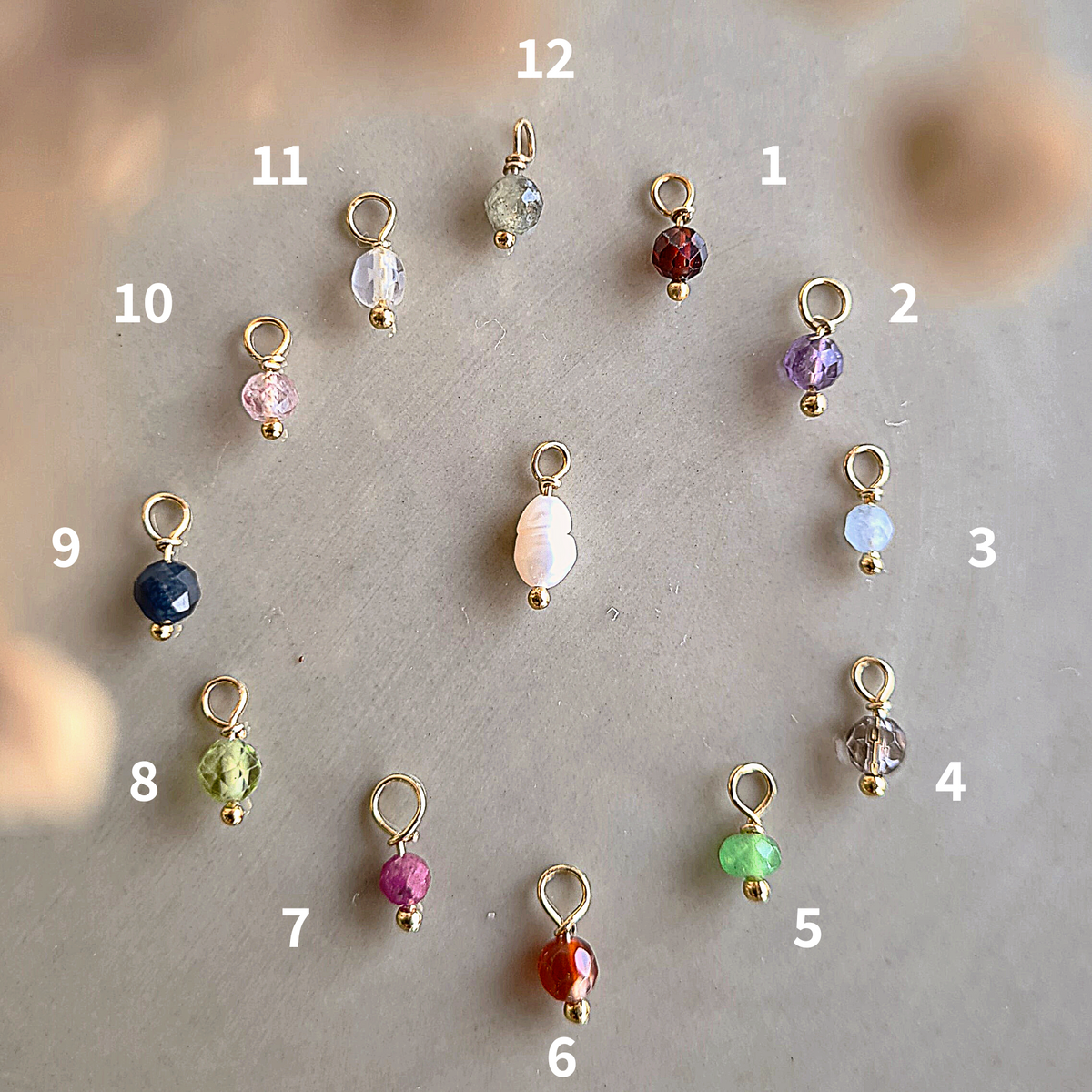 Geboortesteen Ketting