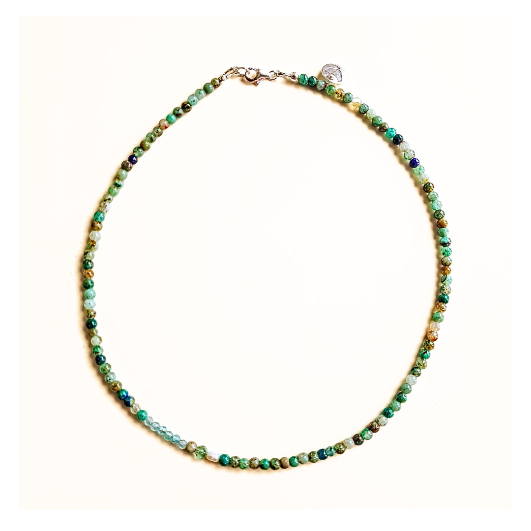 Ketting Green Balance, chrysocolla