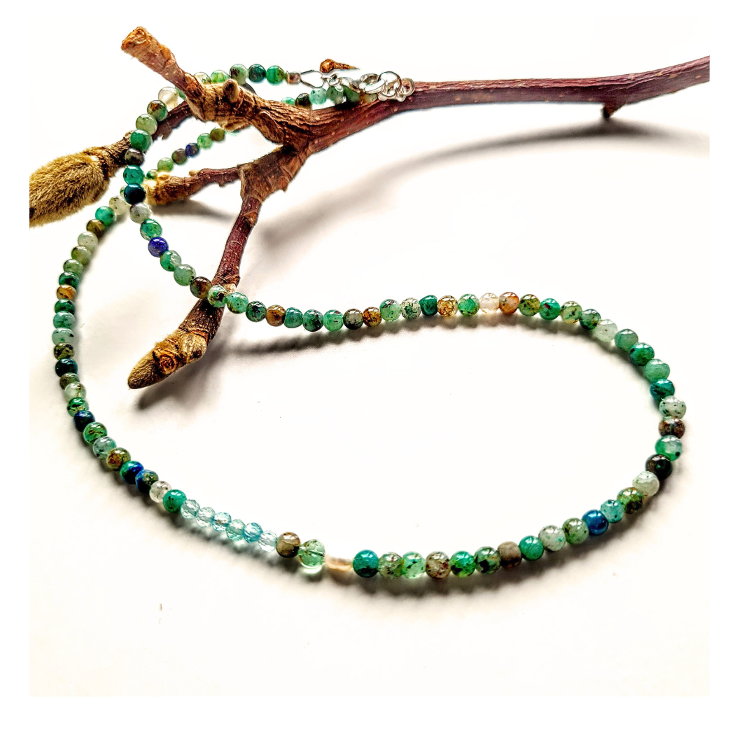 Ketting Green Balance, chrysocolla